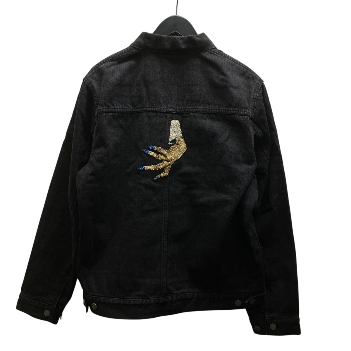 UNDERCOVER 23AW ハンドビーズ 裏シャギーCK 加工Gジャン ジャケット 古着・中古-3枚目のアイテム画像