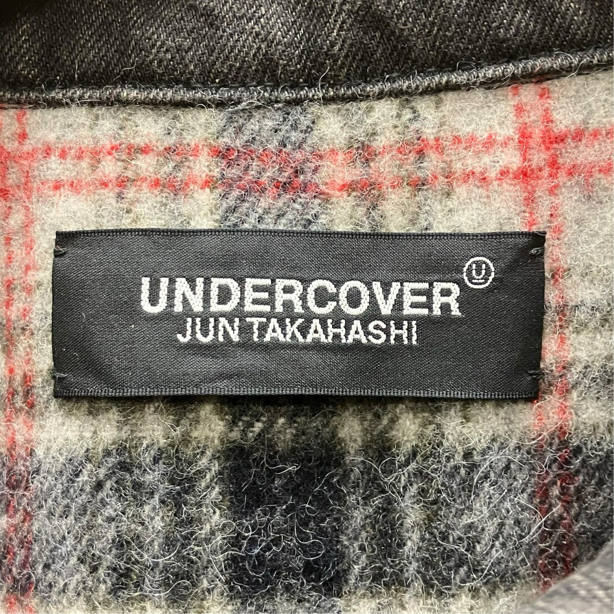 UNDERCOVER 23AW ハンドビーズ 裏シャギーCK 加工Gジャン ジャケット 古着・中古-6枚目のアイテム画像
