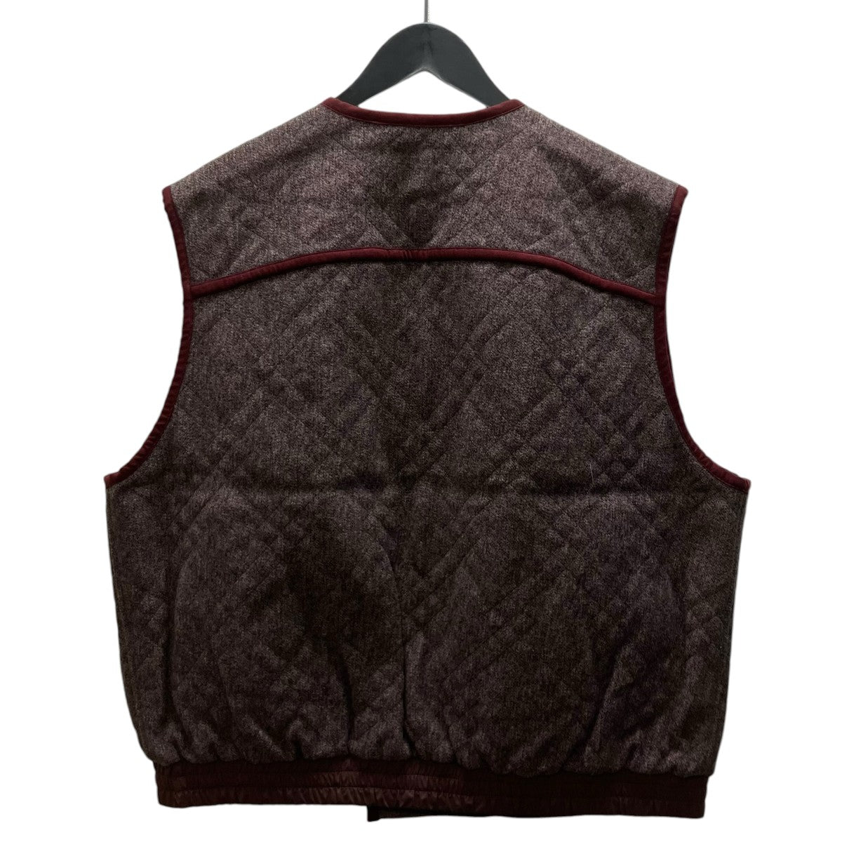 ENCOMING ASYMMETRIC VEST ウールベスト 古着・中古-3枚目のアイテム画像