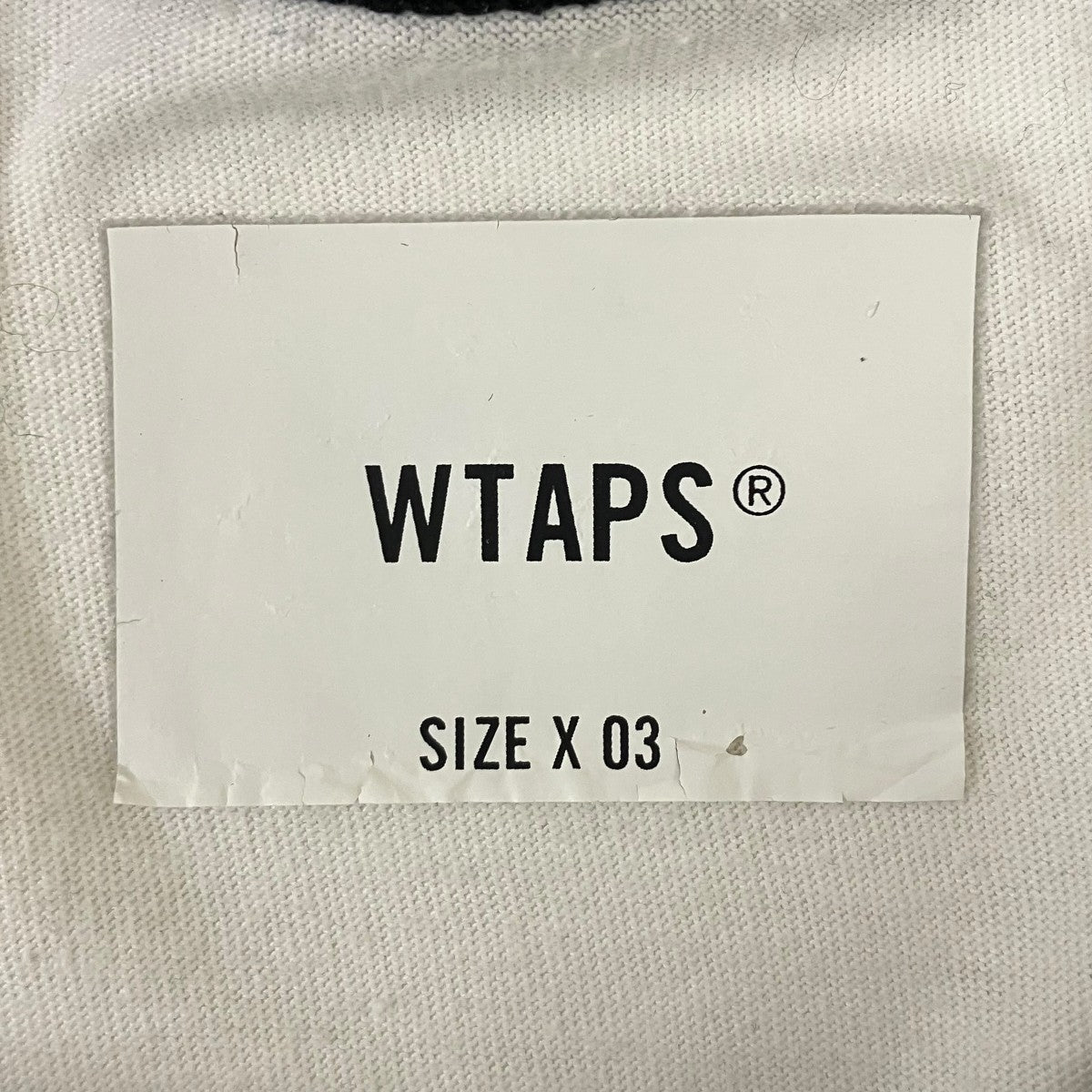 WTAPS IAN LS COTTON LEAGUE ロングスリーブTシャツ 古着・中古-6枚目のアイテム画像