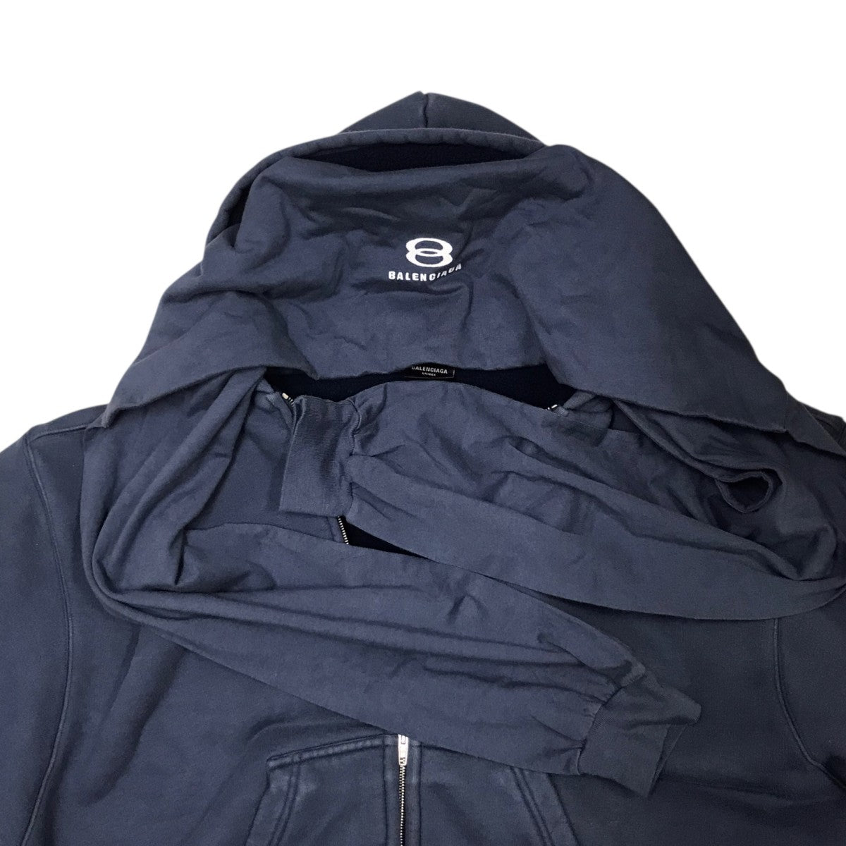 BALENCIAGA ジップパーカー 古着・中古-6枚目のアイテム画像