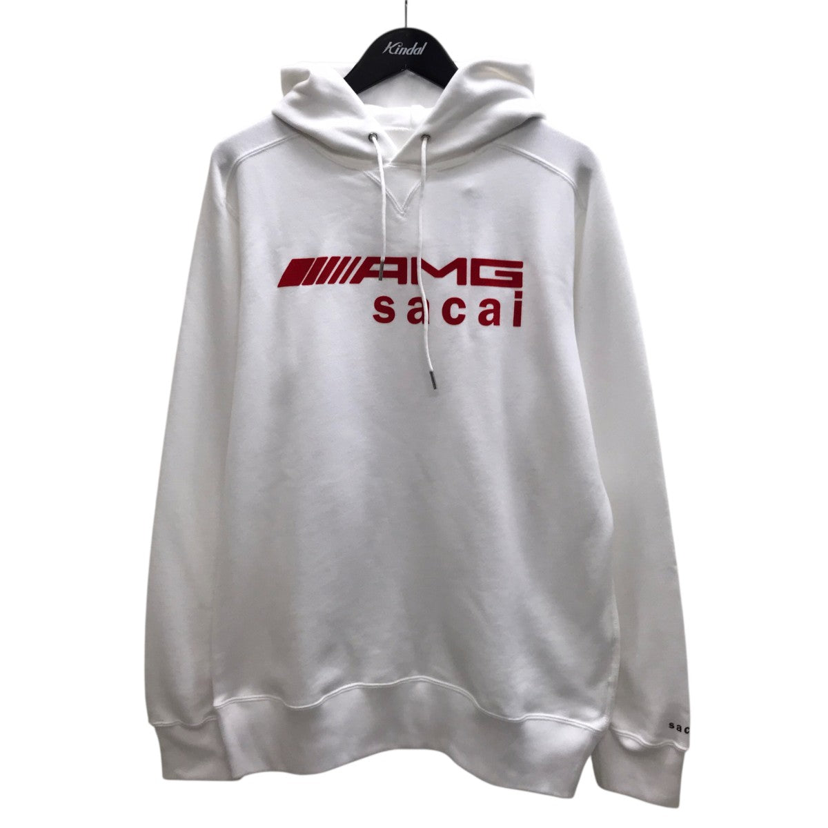 sacai×AMG ロゴフーディー 古着・中古-1枚目のアイテム画像