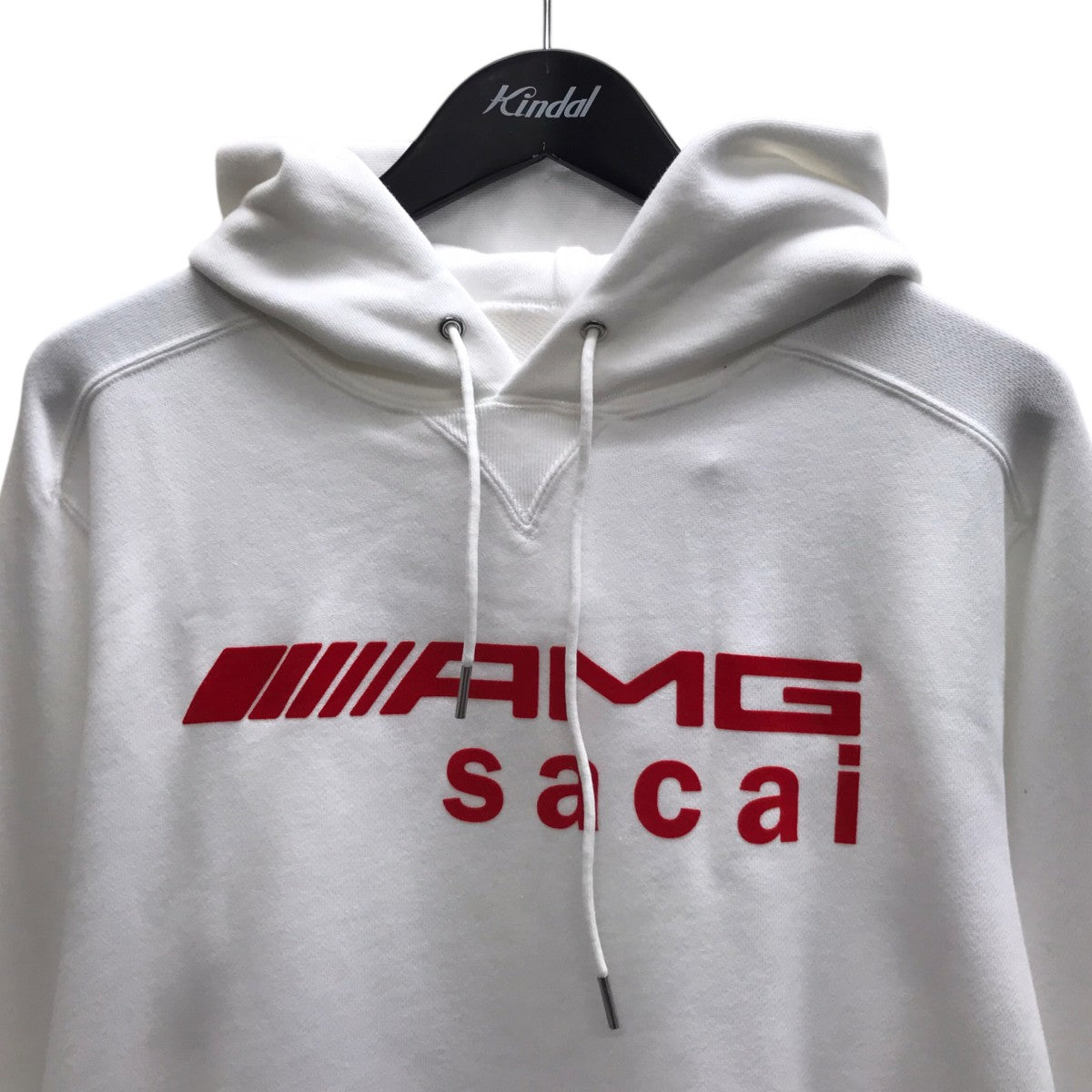 sacai×AMG ロゴフーディー 古着・中古-2枚目のアイテム画像