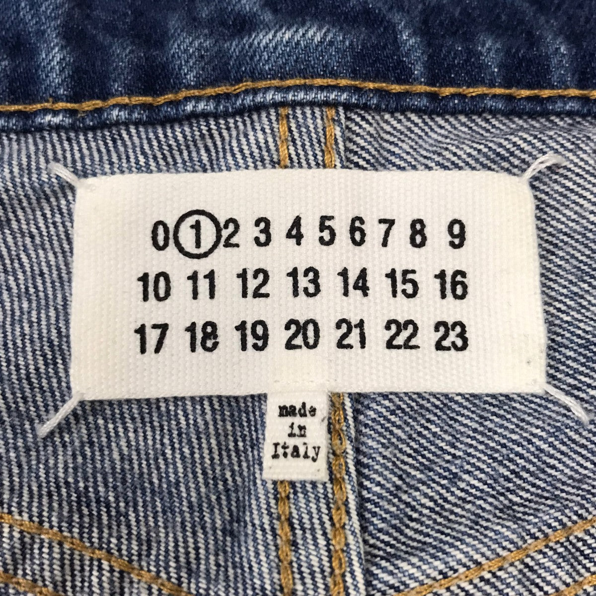 Maison Margiela デニムパンツ 古着・中古-6枚目のアイテム画像