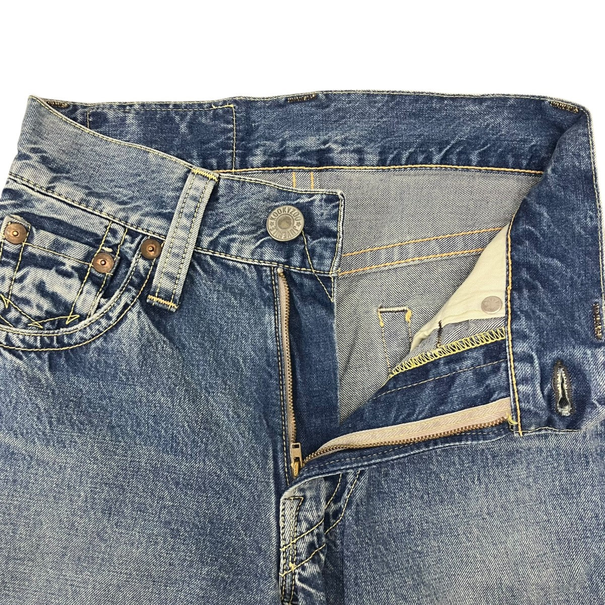 KOOKY ZOO×POGGY THE KID JUVENILE DENIM PANTS デニムパンツ 古着・中古-5枚目のアイテム画像