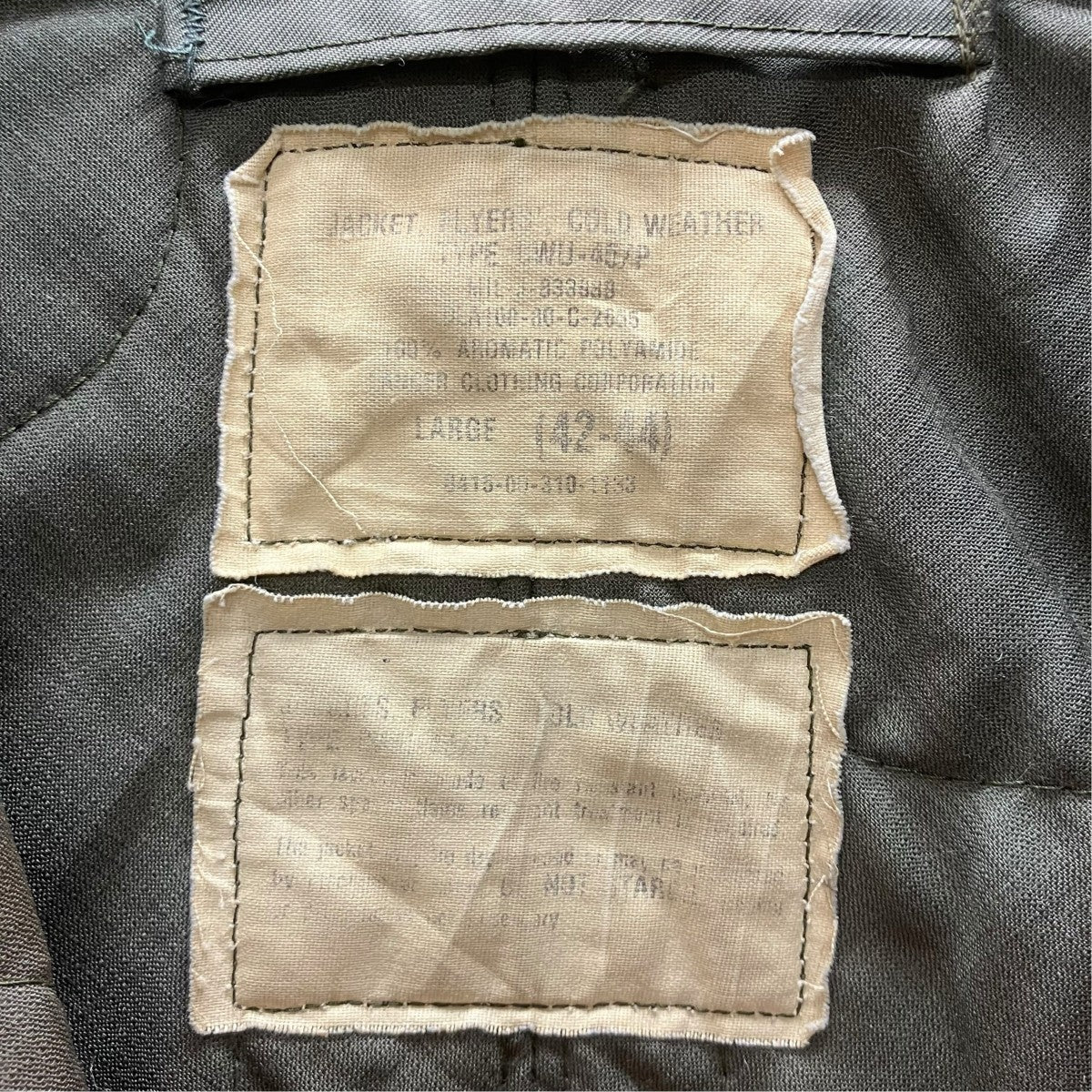 USED フライトジャケット 古着・中古-5枚目のアイテム画像