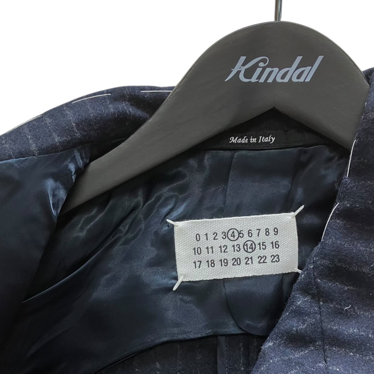 Maison Margiela Pinstripe Double Wool Jacket ウールストライプダブルジャケット 古着・中古-3枚目のアイテム画像