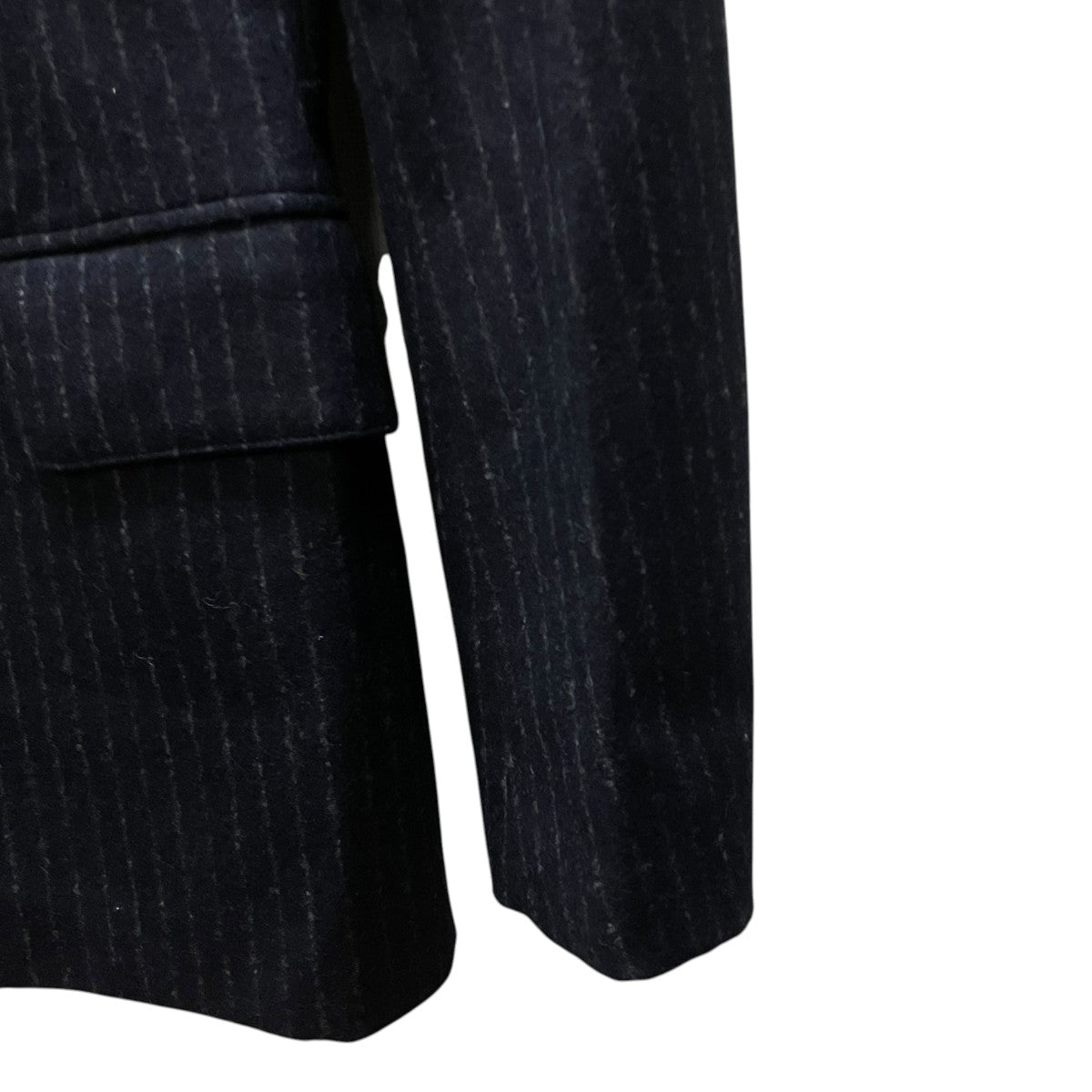 Maison Margiela Pinstripe Double Wool Jacket ウールストライプダブルジャケット 古着・中古-4枚目のアイテム画像