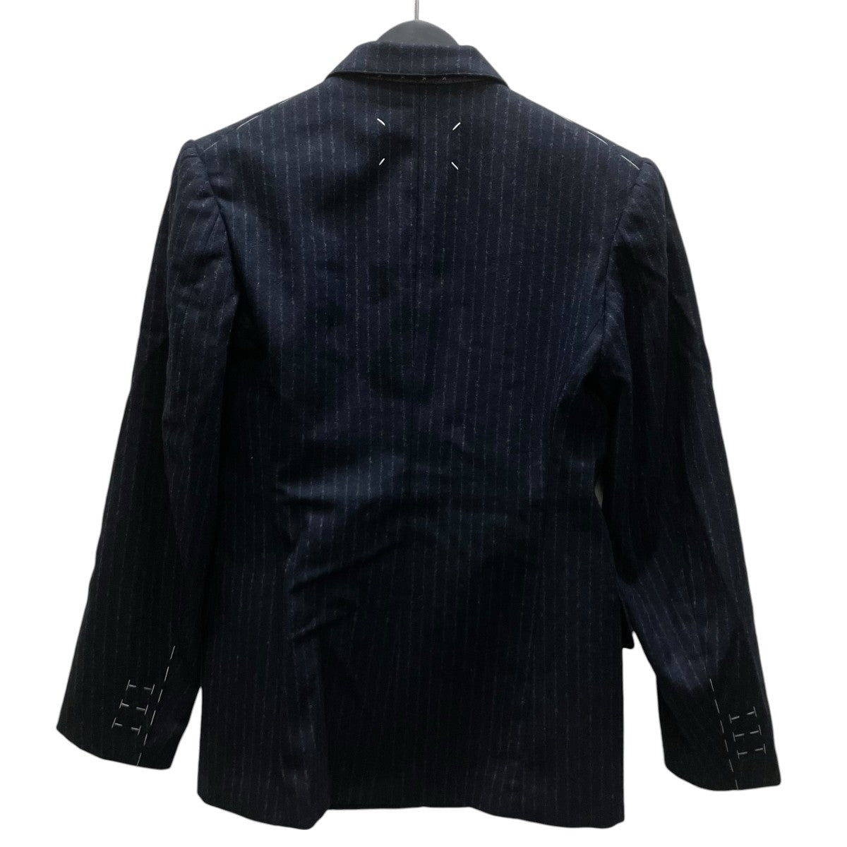 Maison Margiela Pinstripe Double Wool Jacket ウールストライプダブルジャケット 古着・中古-5枚目のアイテム画像