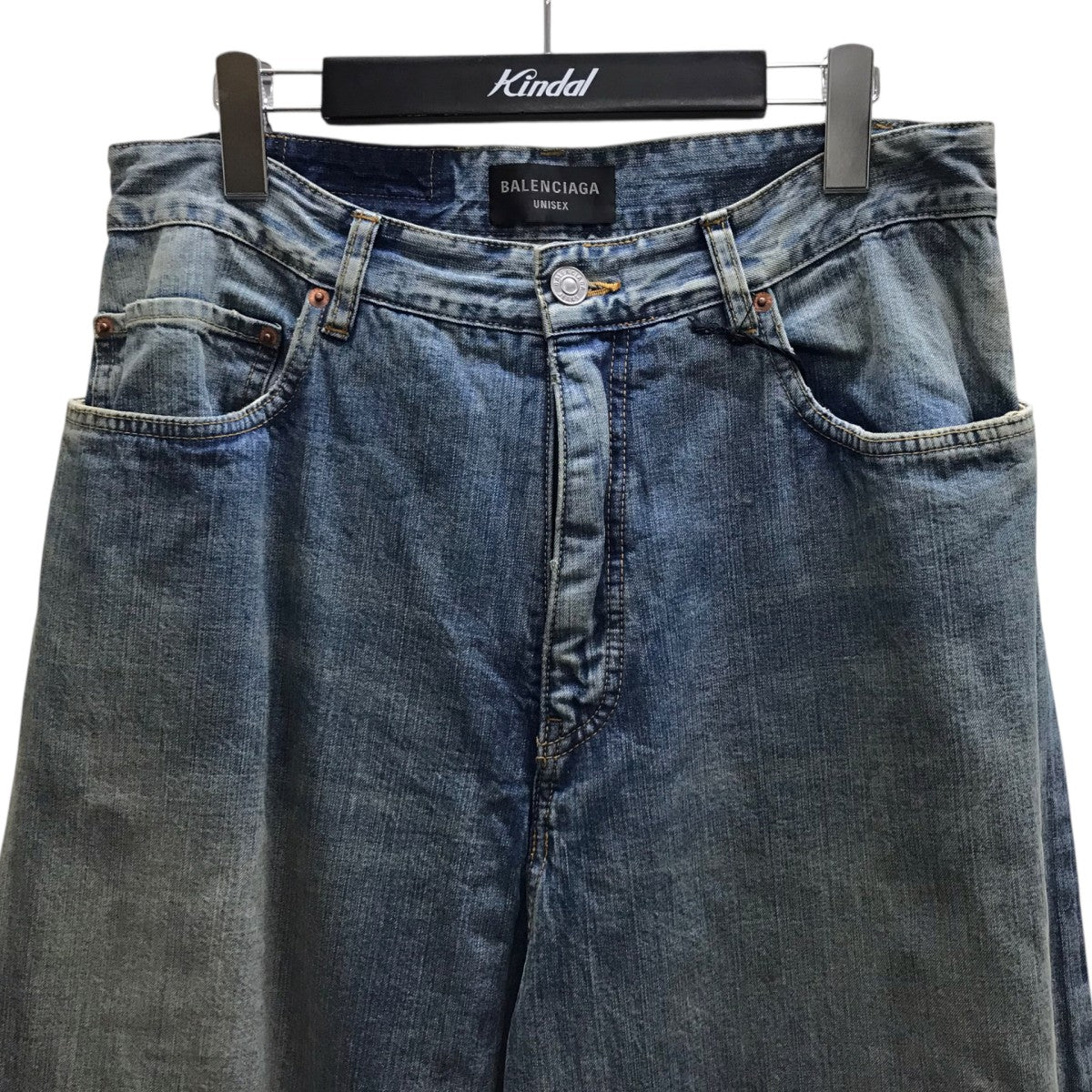 BALENCIAGA DOUBLE SIDE PANTS デニムパンツ 古着・中古-2枚目のアイテム画像