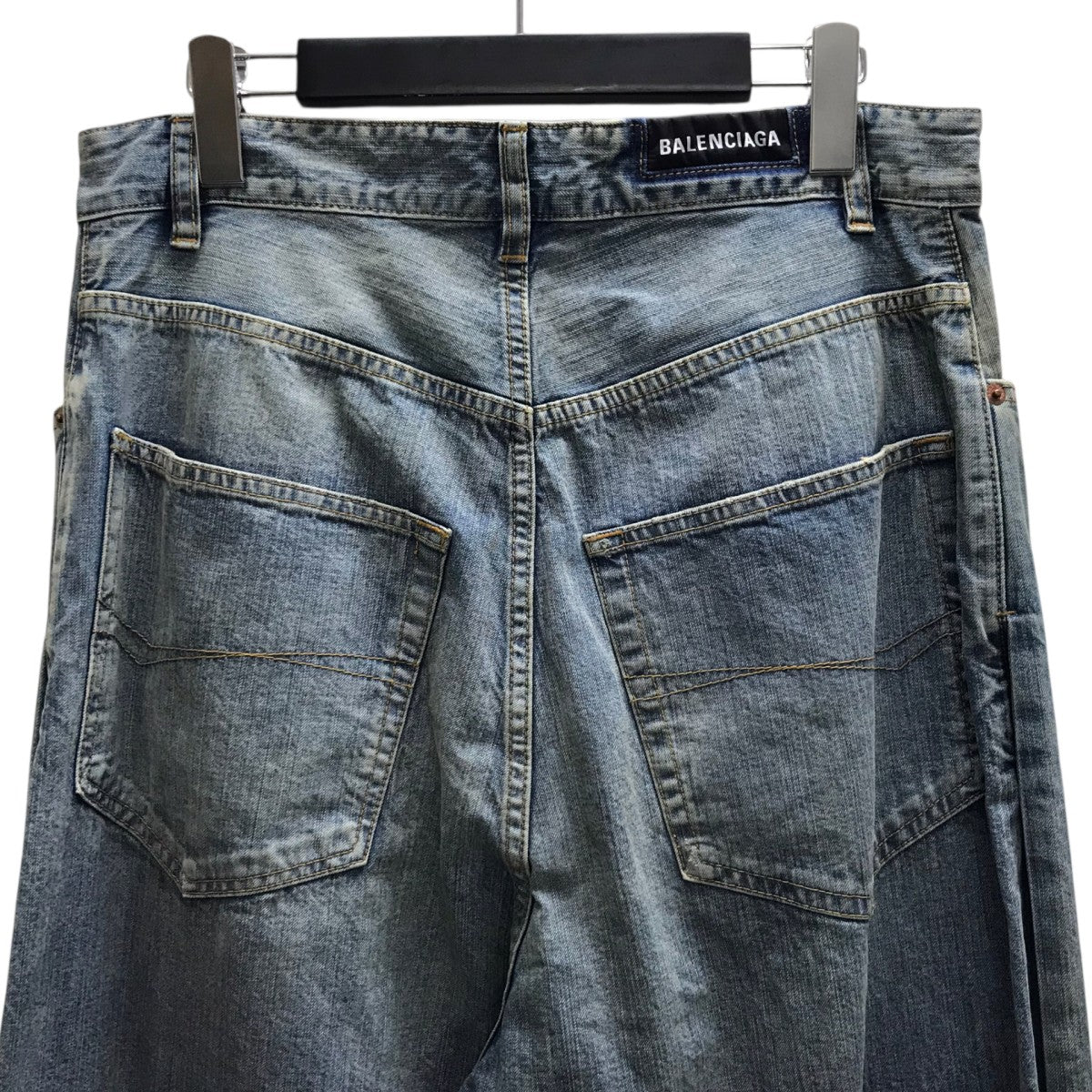 BALENCIAGA DOUBLE SIDE PANTS デニムパンツ 古着・中古-4枚目のアイテム画像