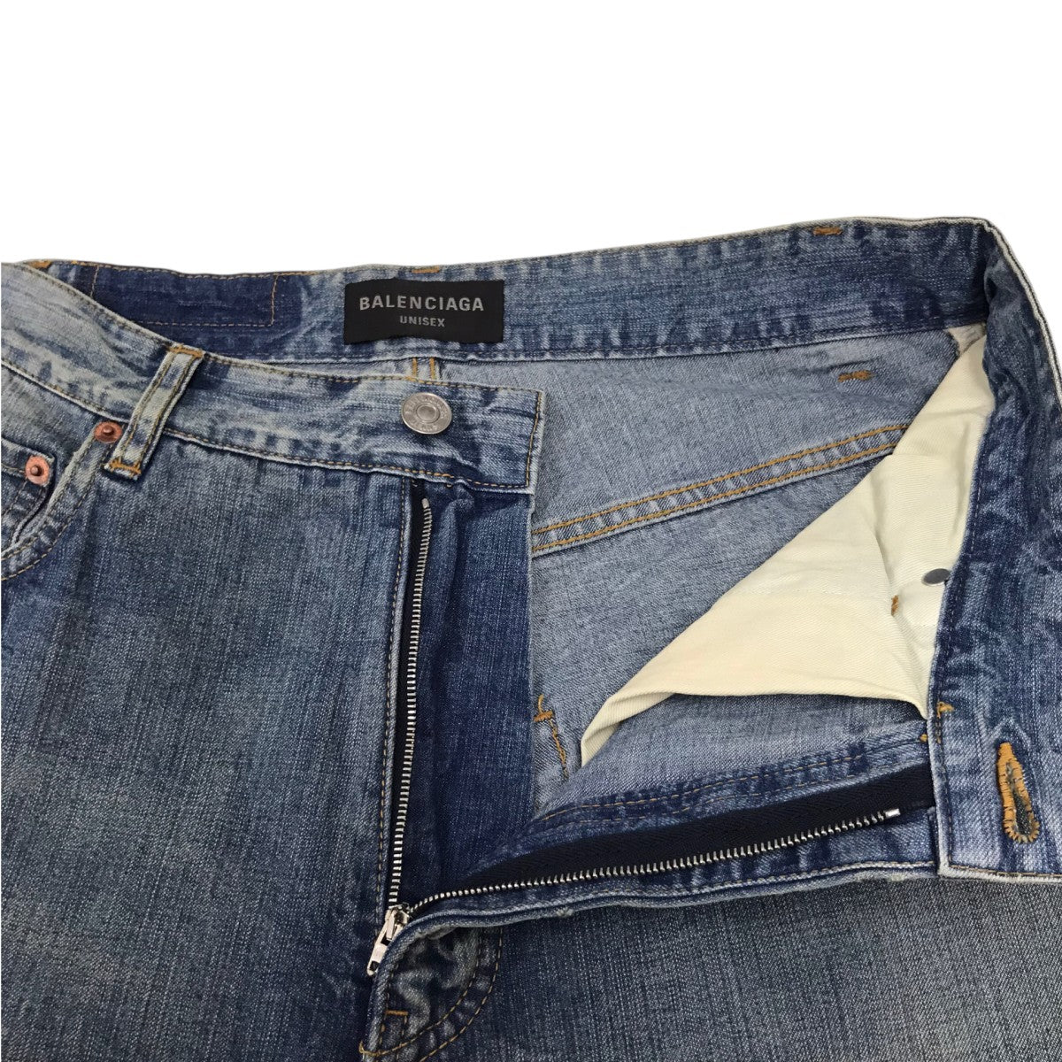 BALENCIAGA DOUBLE SIDE PANTS デニムパンツ 古着・中古-7枚目のアイテム画像