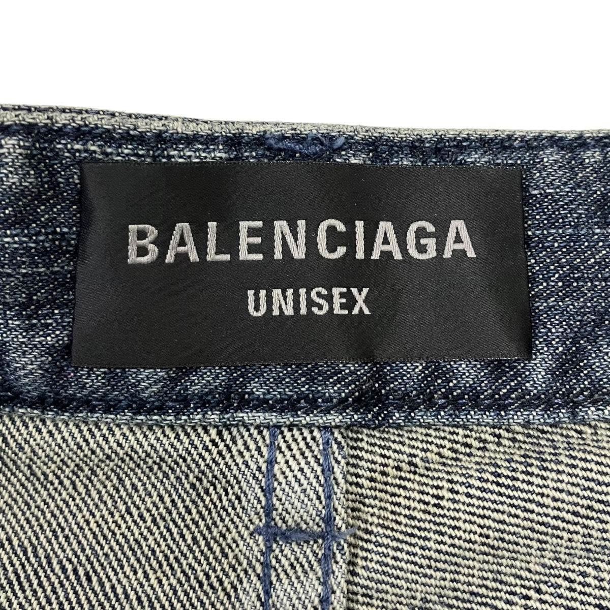 BALENCIAGA DOUBLE SIDE PANTS ダブルレッグデニムパンツ 古着・中古-7枚目のアイテム画像