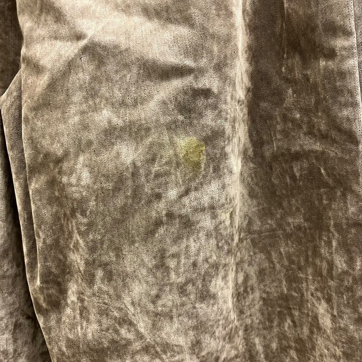 MIU MIU Washed Flocked Chambray Pants 古着・中古-8枚目のアイテム画像