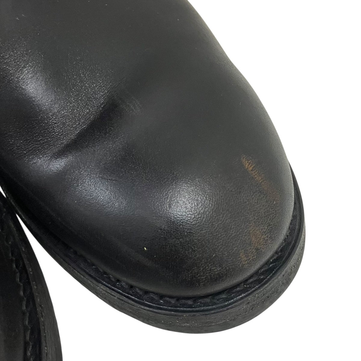 ATTRACTIONS Lot．444 Engineer Boots Horsebutt -Black- ホースレザーエンジニアブーツ 古着・中古-6枚目のアイテム画像