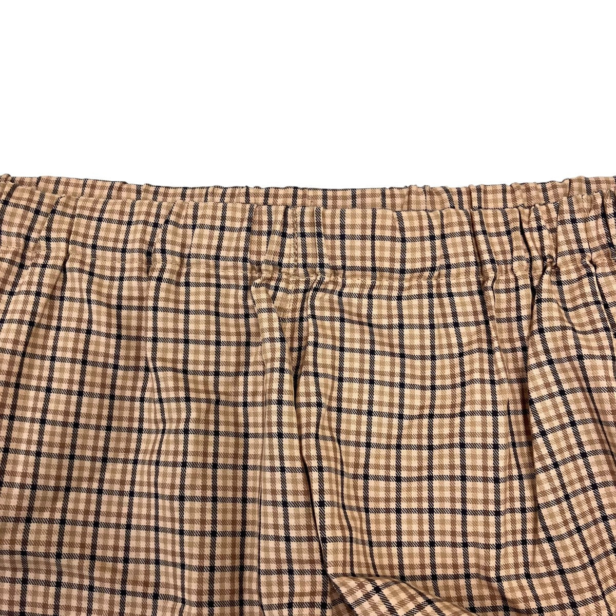MIU MIU Low-Waist Plaid Elastic Shorts ショートパンツ 古着・中古-4枚目のアイテム画像