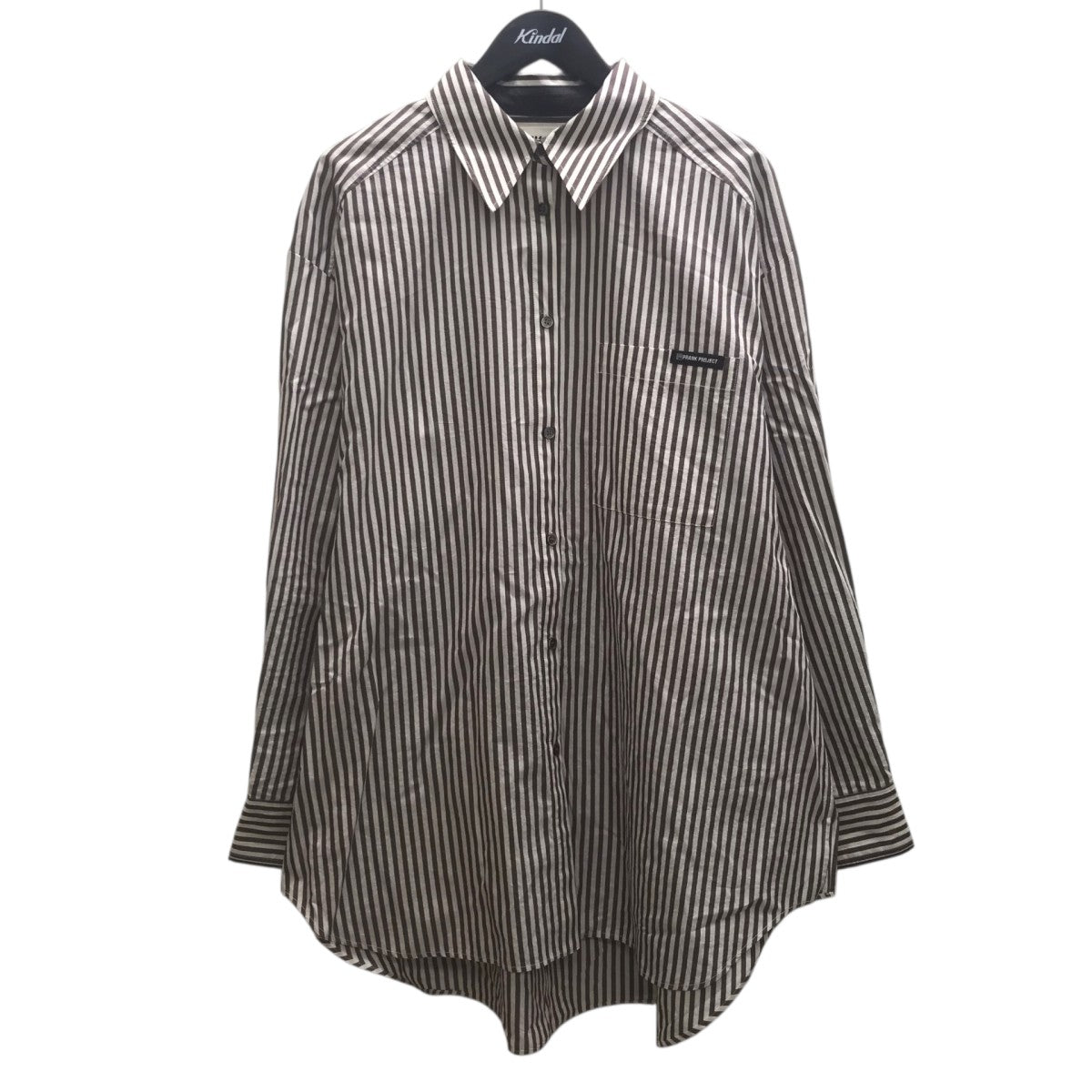 PRANK PROJECT ストライプオーバーシャツ 古着・中古-1枚目のアイテム画像