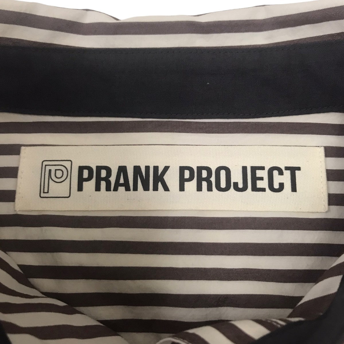 PRANK PROJECT ストライプオーバーシャツ 古着・中古-5枚目のアイテム画像