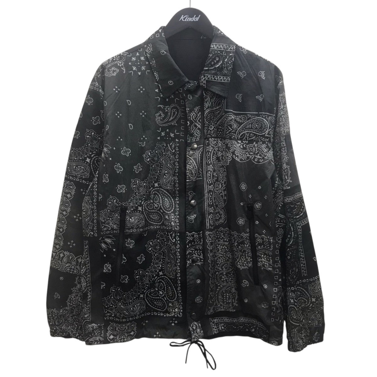TATRAS 総バンダナ柄 リバーシブル コーチジャケット 古着・中古-1枚目のアイテム画像