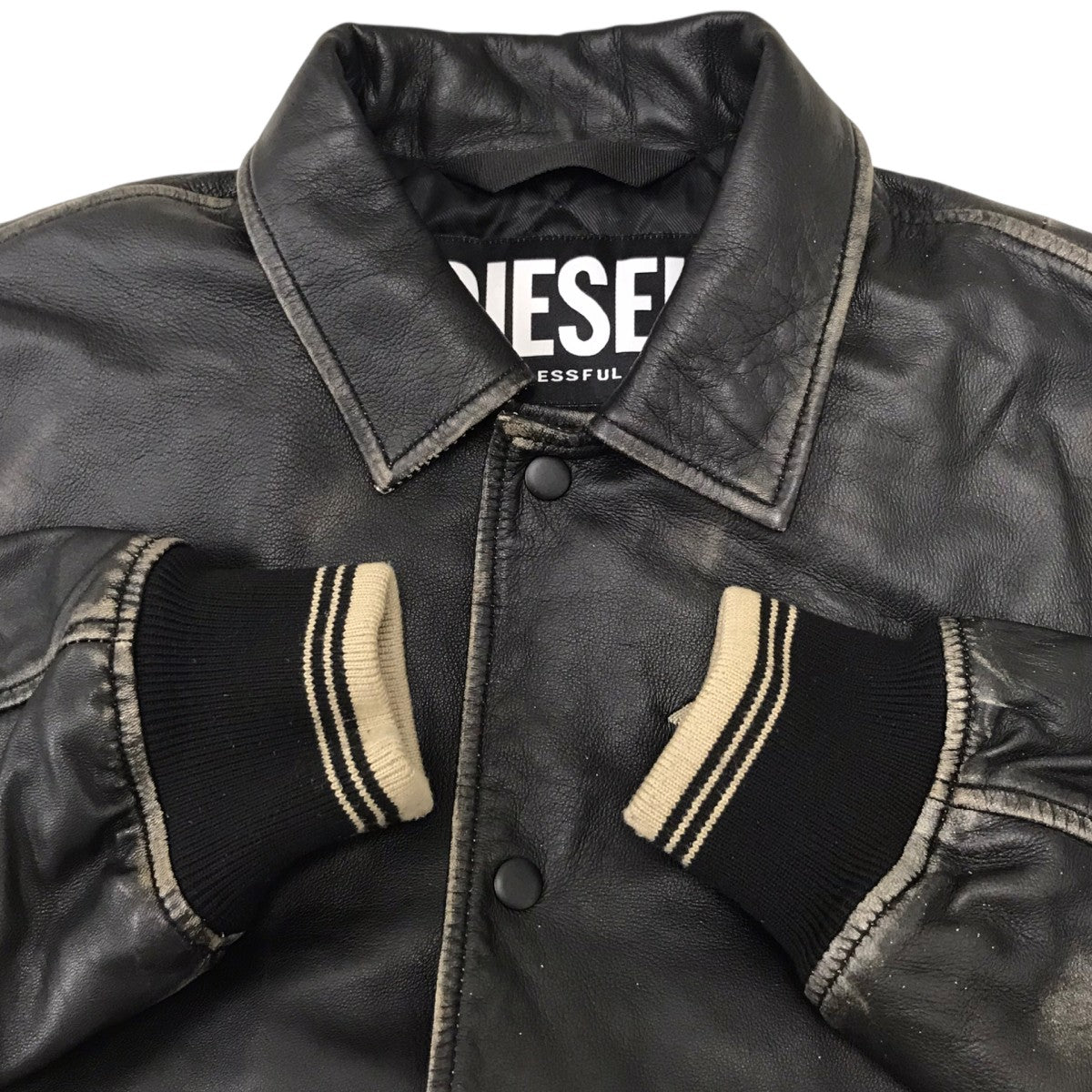 DIESEL NEW-LAKER-LEスタジャン 古着・中古-5枚目のアイテム画像