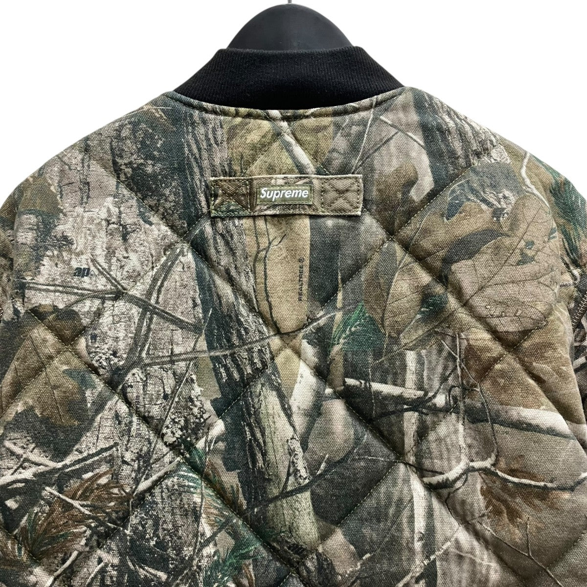 25AWZip-Off Sleeve Quilted Bomber Jacketカモフラボンバー