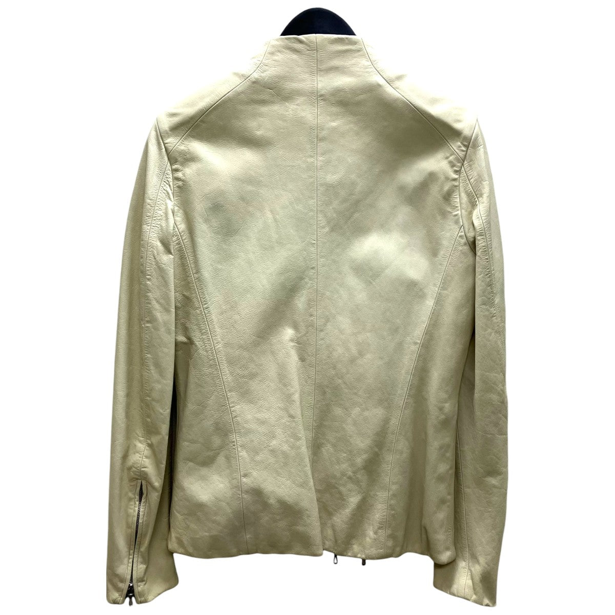 JULIUS Double Zip Leather Jacket レザージャケット 古着・中古-2枚目のアイテム画像