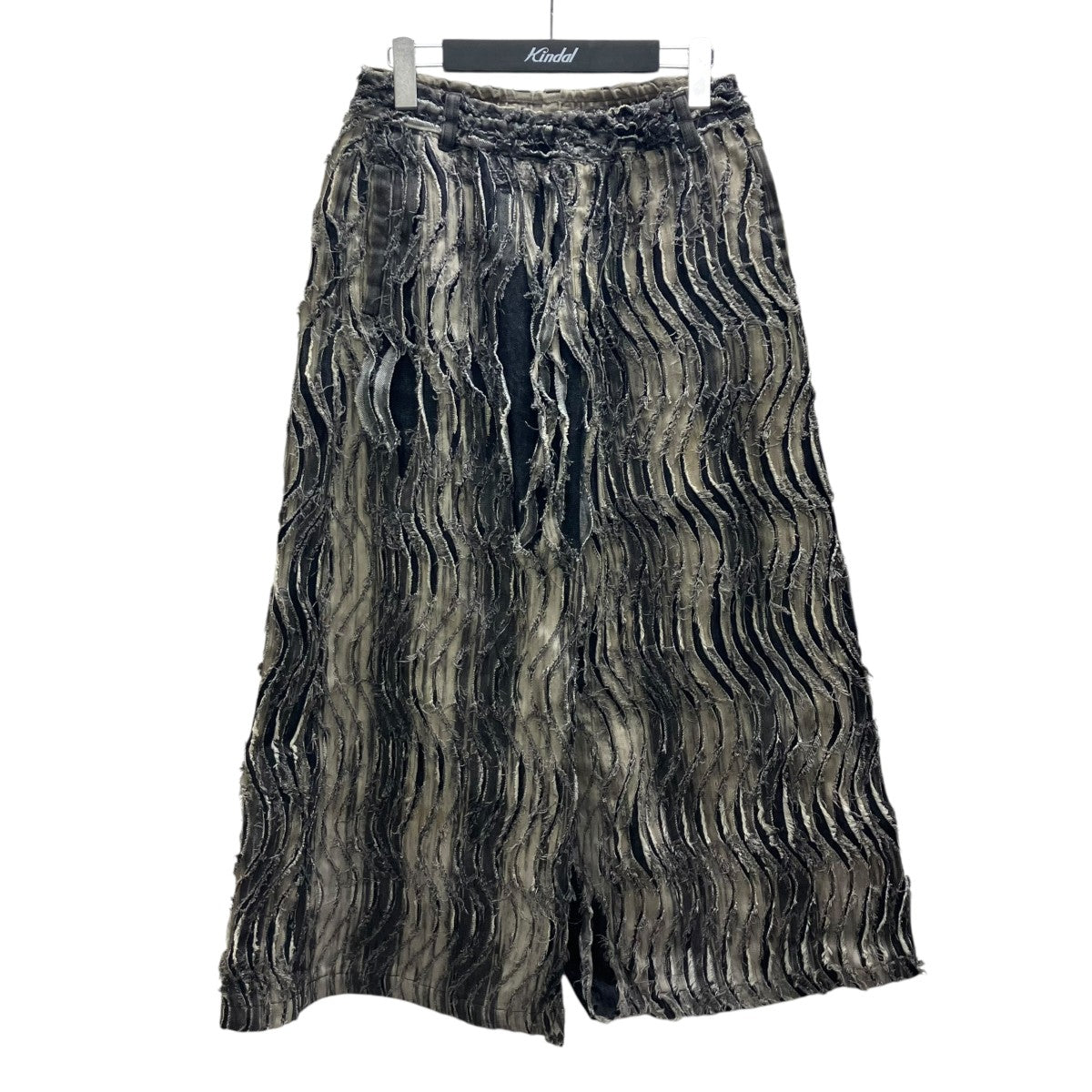 TAAKK フリンジデニムパンツ 古着・中古-1枚目のアイテム画像