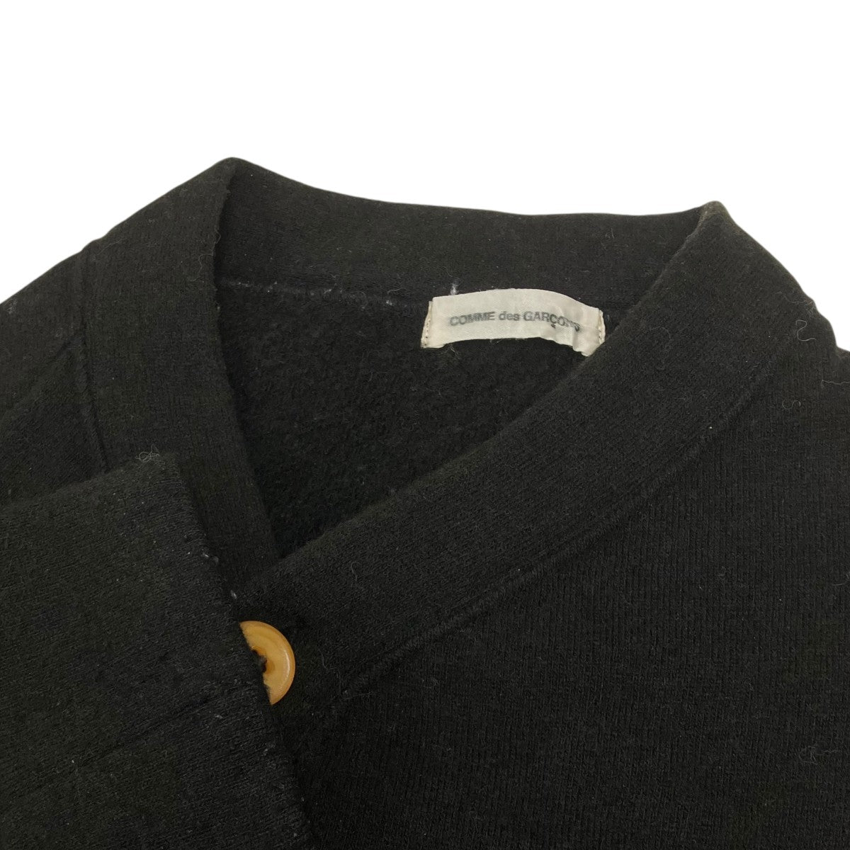 COMME des GARCONS 02AW カシミヤ混ウールシャツ 古着・中古-4枚目のアイテム画像