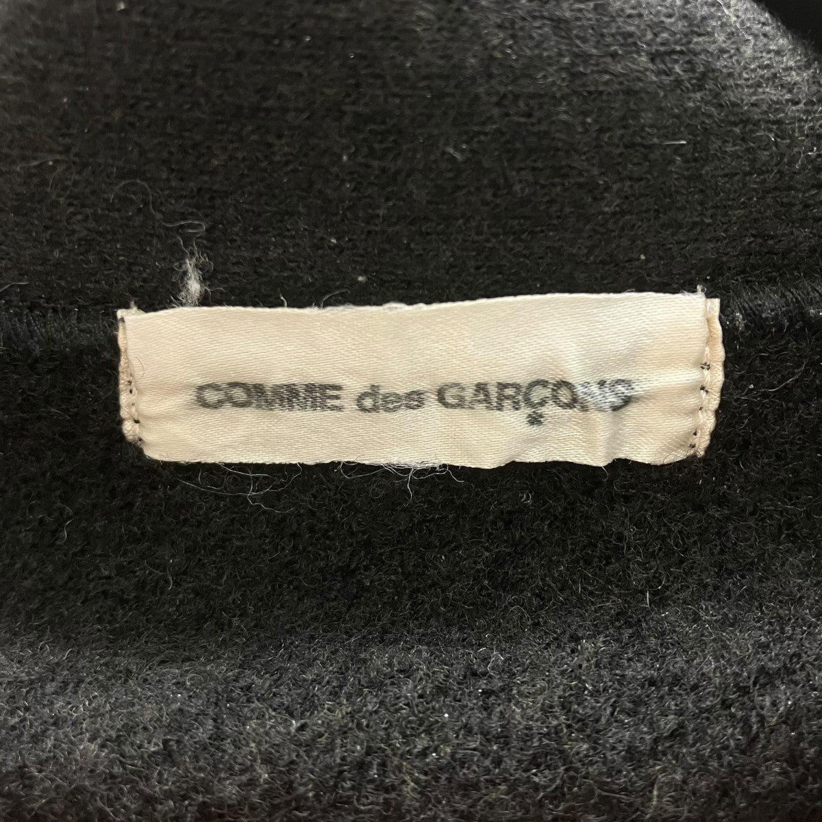 COMME des GARCONS 02AW カシミヤ混ウールシャツ 古着・中古-5枚目のアイテム画像