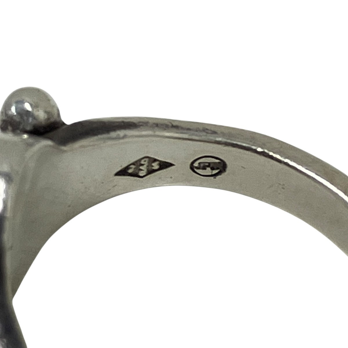 R-096 K10 Circle Native Oval Signet Ringシグネットリング