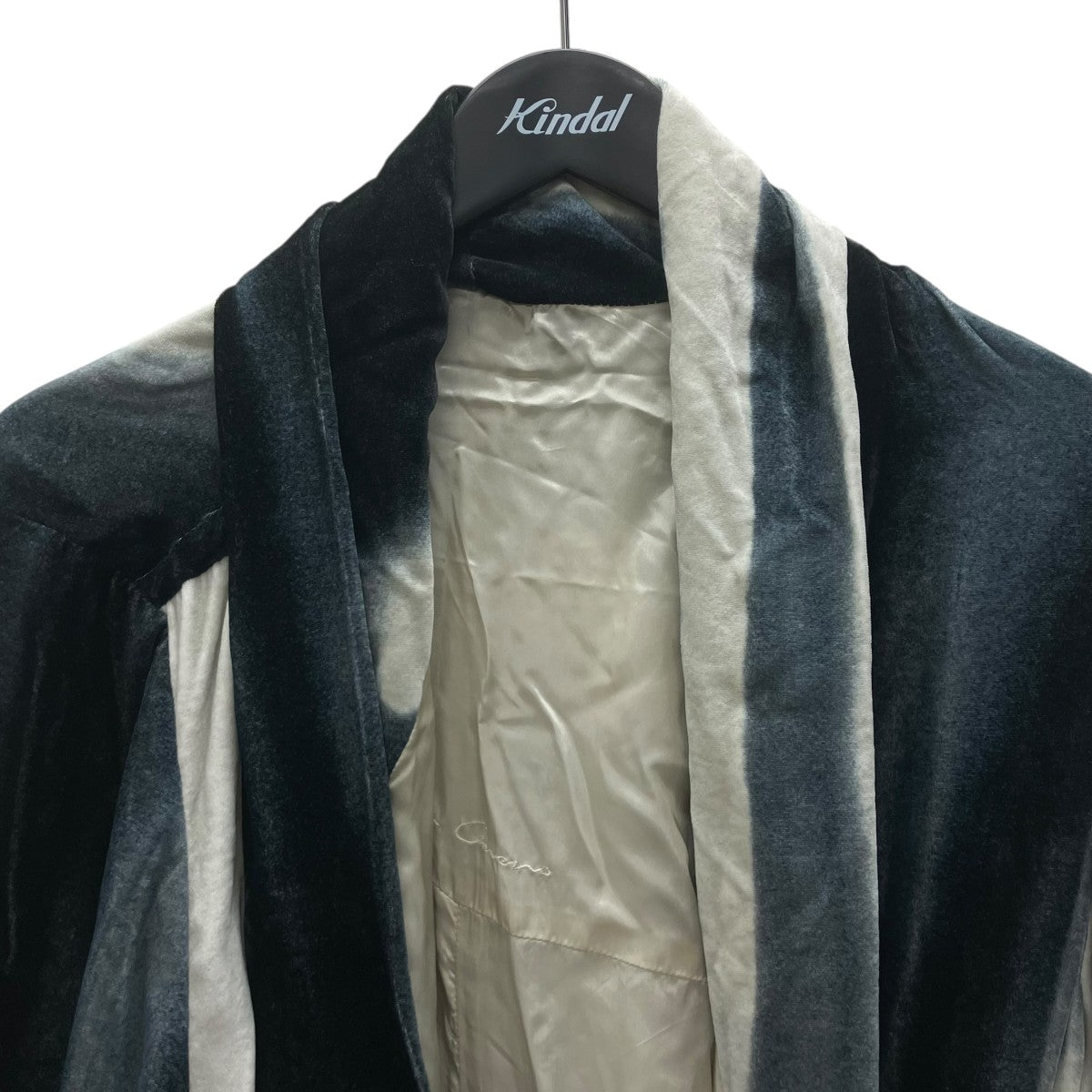 RICK OWENS ノーカラーコート 古着・中古-2枚目のアイテム画像