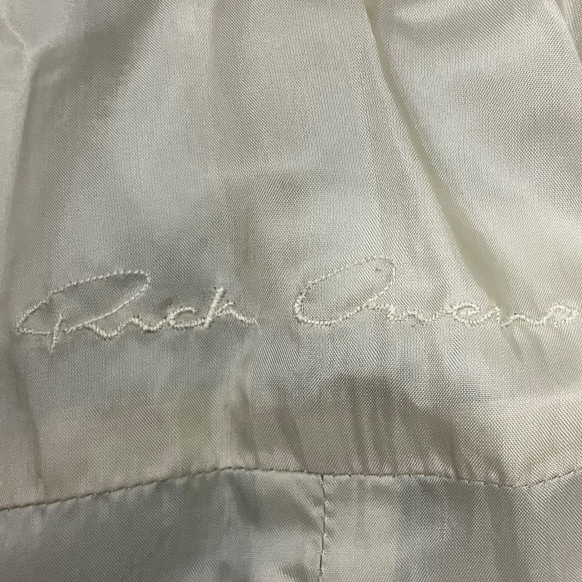 RICK OWENS ノーカラーコート 古着・中古-5枚目のアイテム画像