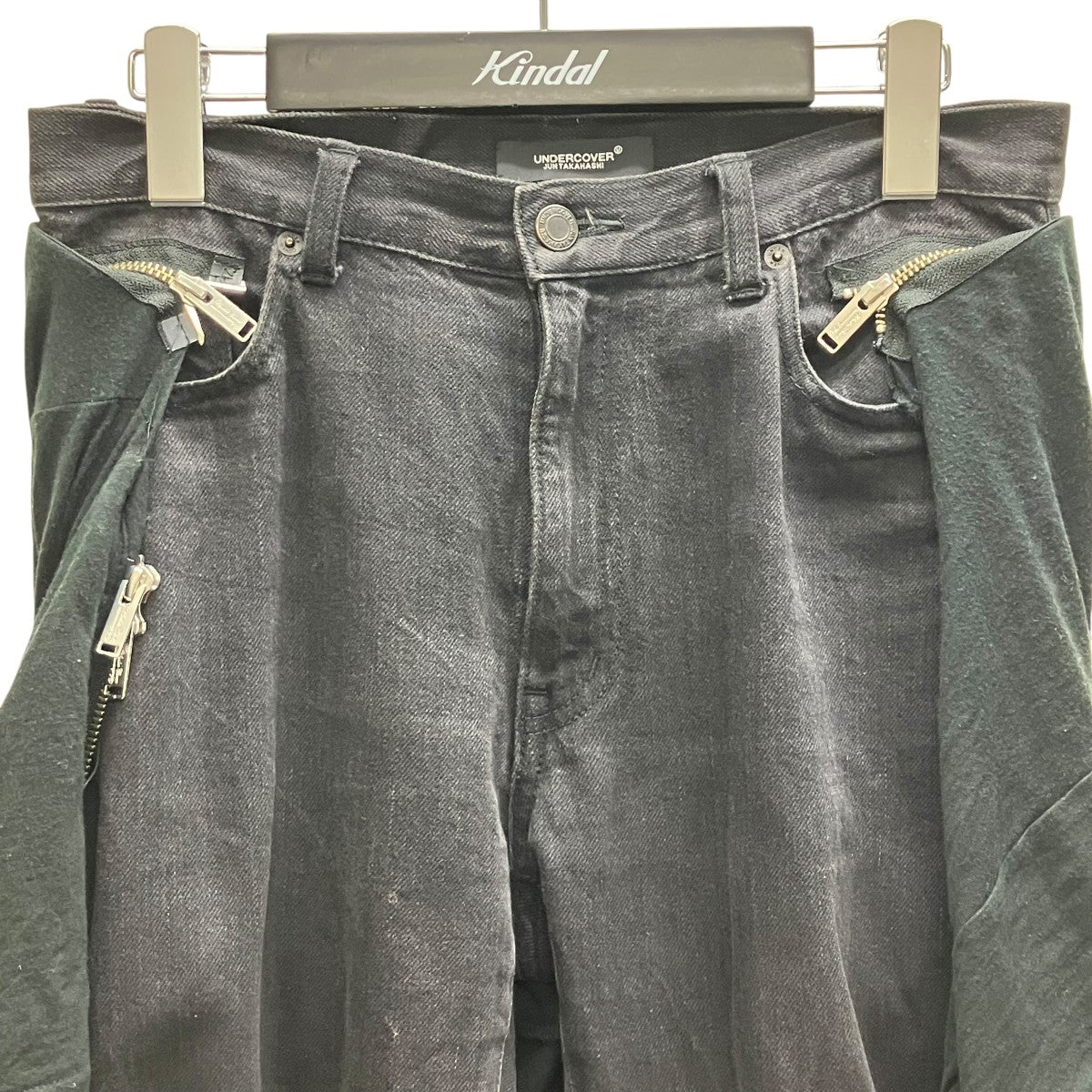 UNDERCOVER ドッキングデニムパンツ 古着・中古-2枚目のアイテム画像