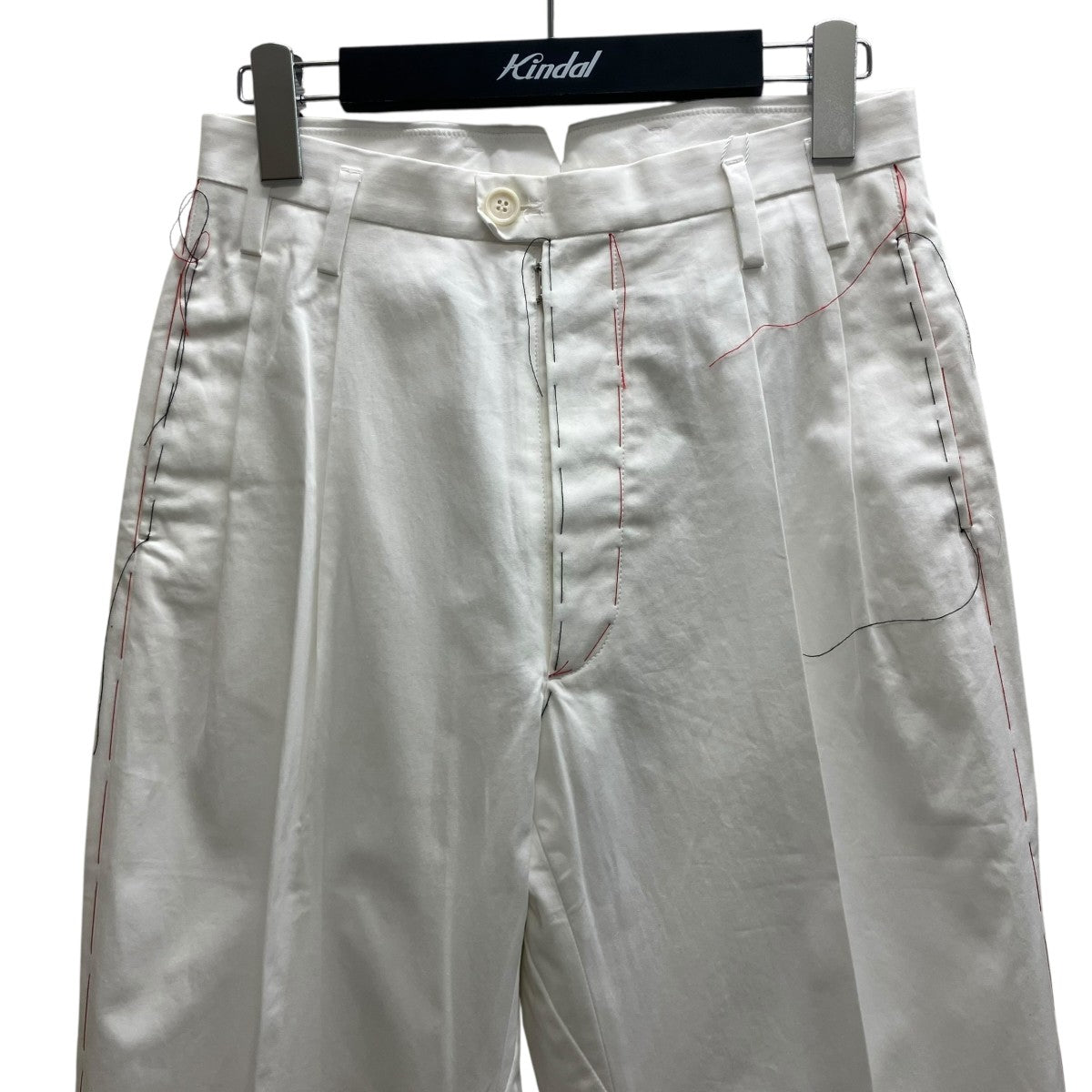 Maison Margiela ツータックパンツ 古着・中古-3枚目のアイテム画像