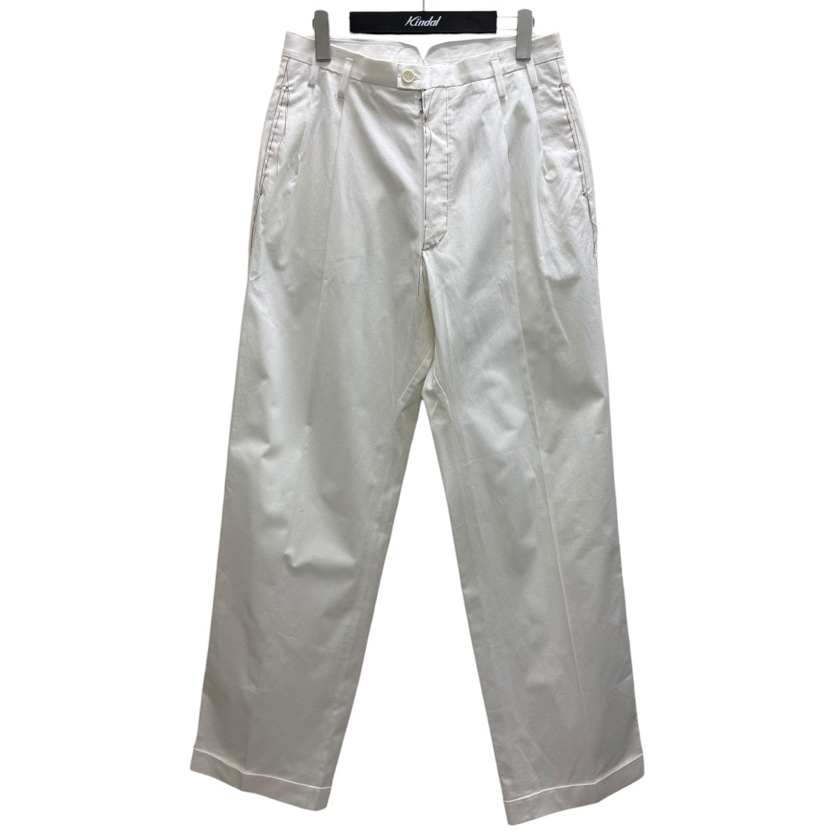 Maison Margiela ツータックパンツ 古着・中古-1枚目のアイテム画像