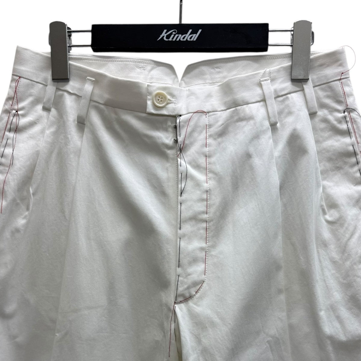 Maison Margiela ツータックパンツ 古着・中古-2枚目のアイテム画像