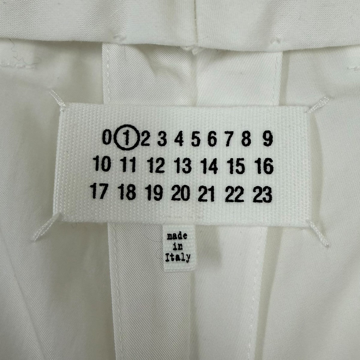 Maison Margiela ツータックパンツ 古着・中古-6枚目のアイテム画像