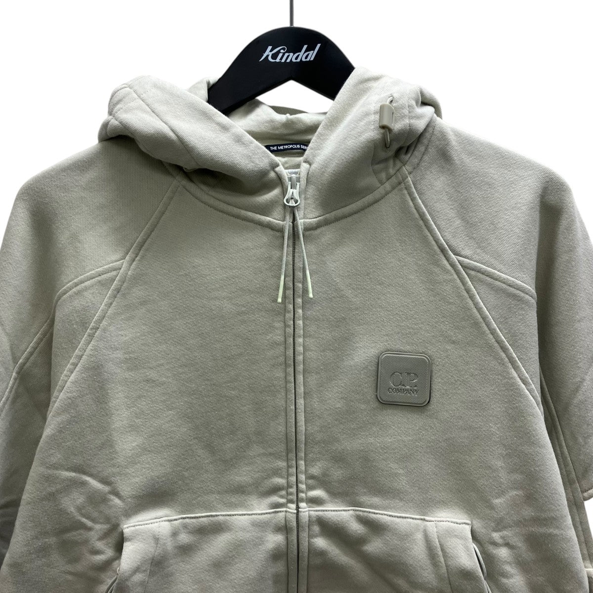 C.P. Company ゴーグル パーカー XS グレー シーピーカンパニー C．P COMPANY(シーピーカンパニー) ロゴジップパーカー 13CMSS007A