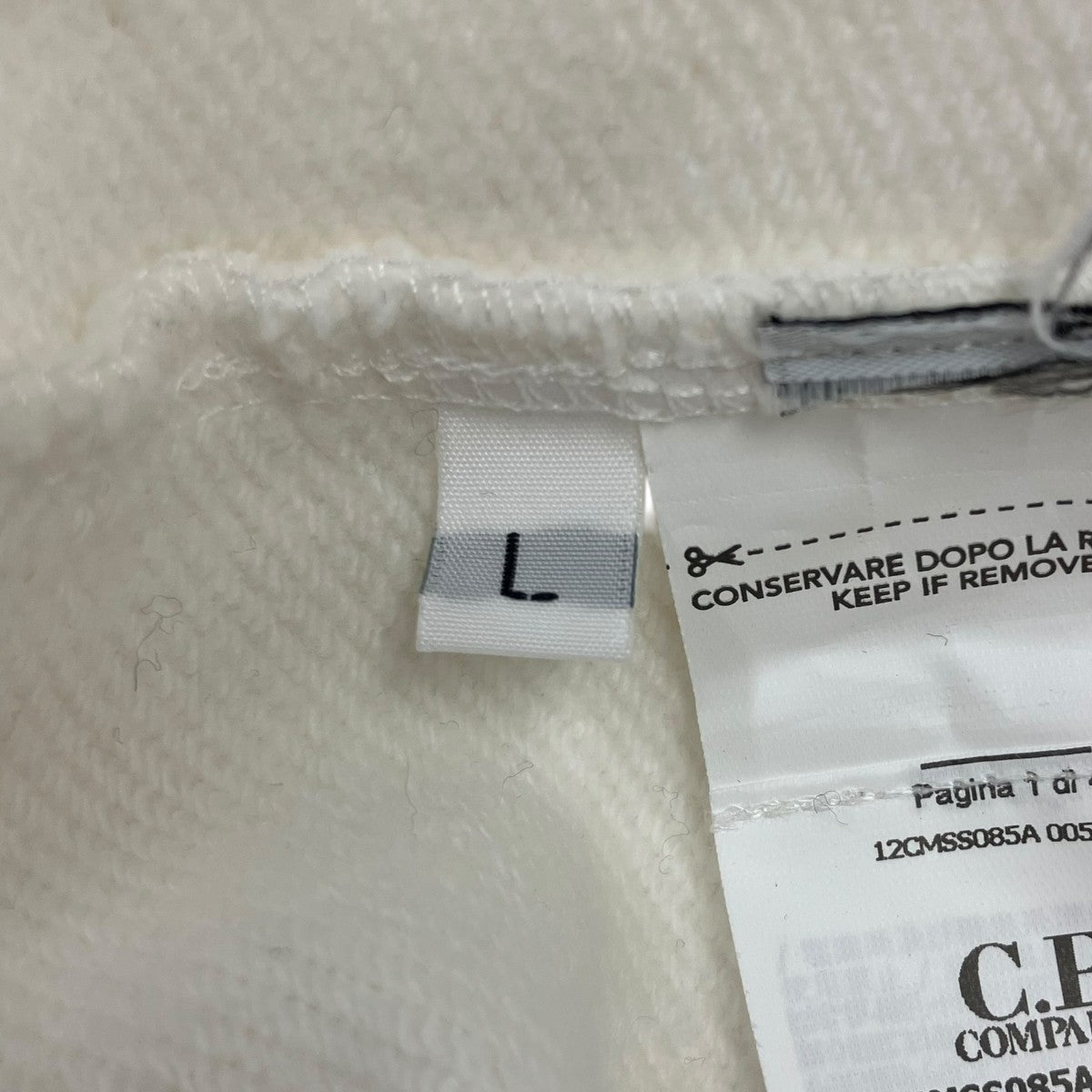 C．P COMPANY ハーフジップフーディ 古着・中古-8枚目のアイテム画像