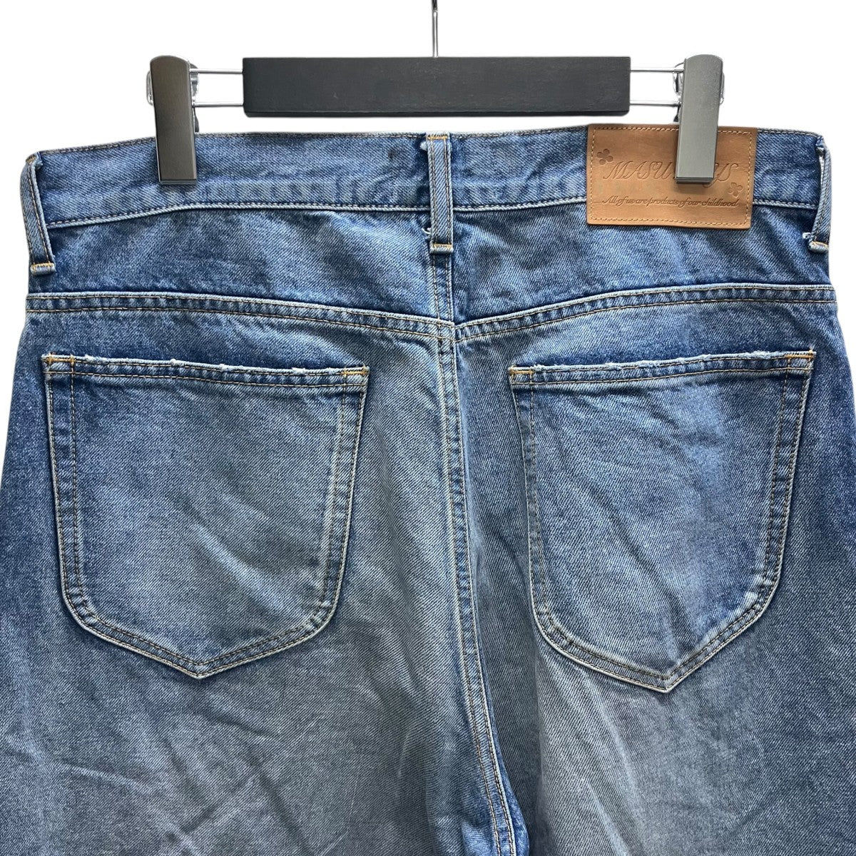 MASU(エムエーエスユー) MB BAGGY JEANS USEDバギーデニムパンツ