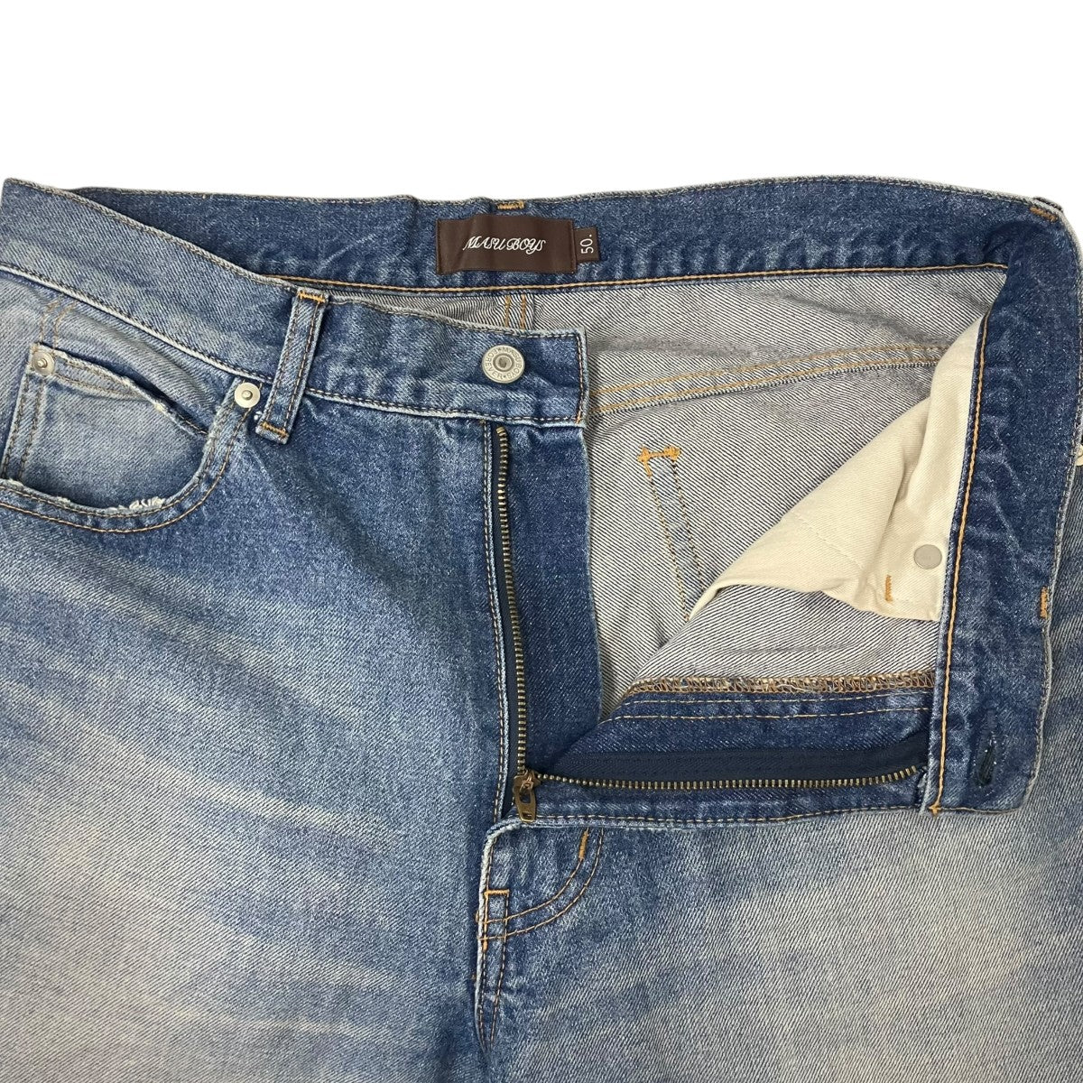 MASU MB BAGGY JEANS USEDバギーデニムパンツ 古着・中古-5枚目のアイテム画像