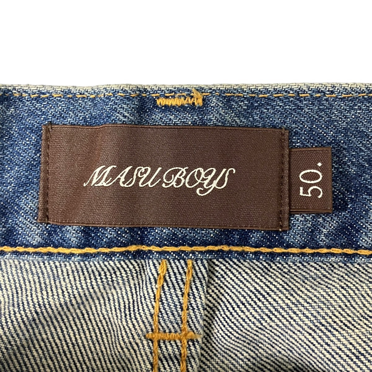 MASU(エムエーエスユー) MB BAGGY JEANS USEDバギーデニムパンツ