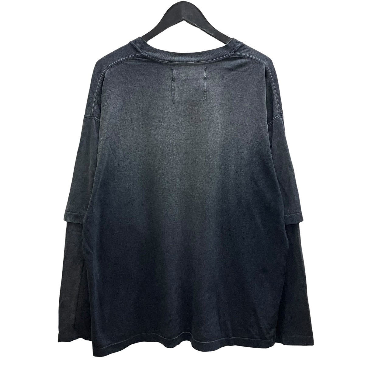 DAIRIKU PARADOX Embroidery Switching Tee フロント刺繍カットソー 古着・中古-3枚目のアイテム画像