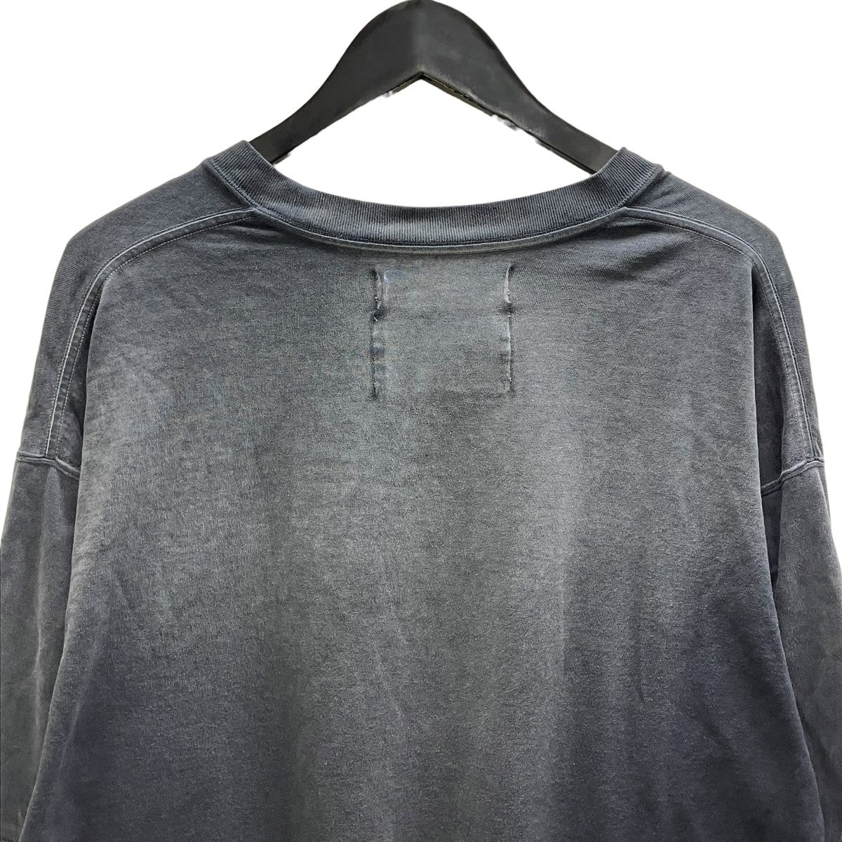 DAIRIKU PARADOX Embroidery Switching Tee フロント刺繍カットソー 古着・中古-4枚目のアイテム画像