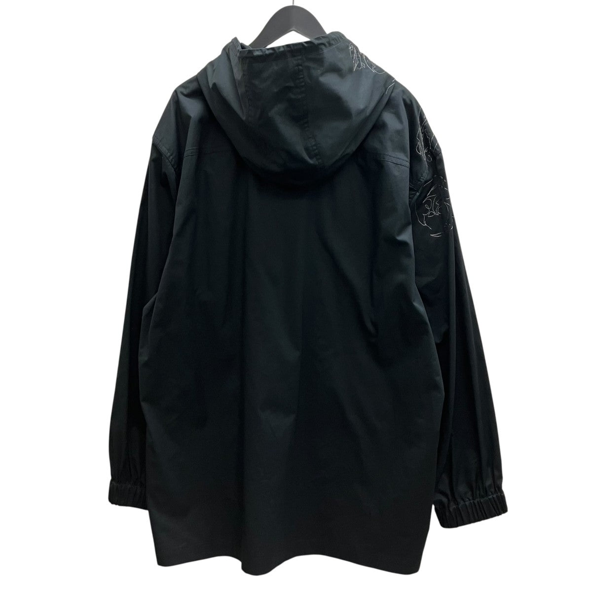DRIES VAN NOTEN 25SS VOAZ SHORT EMB 1147 M．W．AJACKET 刺繍ハーフジップジャケット 古着・中古-2枚目のアイテム画像