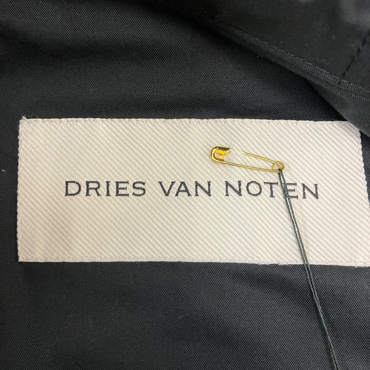 DRIES VAN NOTEN 25SS VOAZ SHORT EMB 1147 M．W．AJACKET 刺繍ハーフジップジャケット 古着・中古-7枚目のアイテム画像
