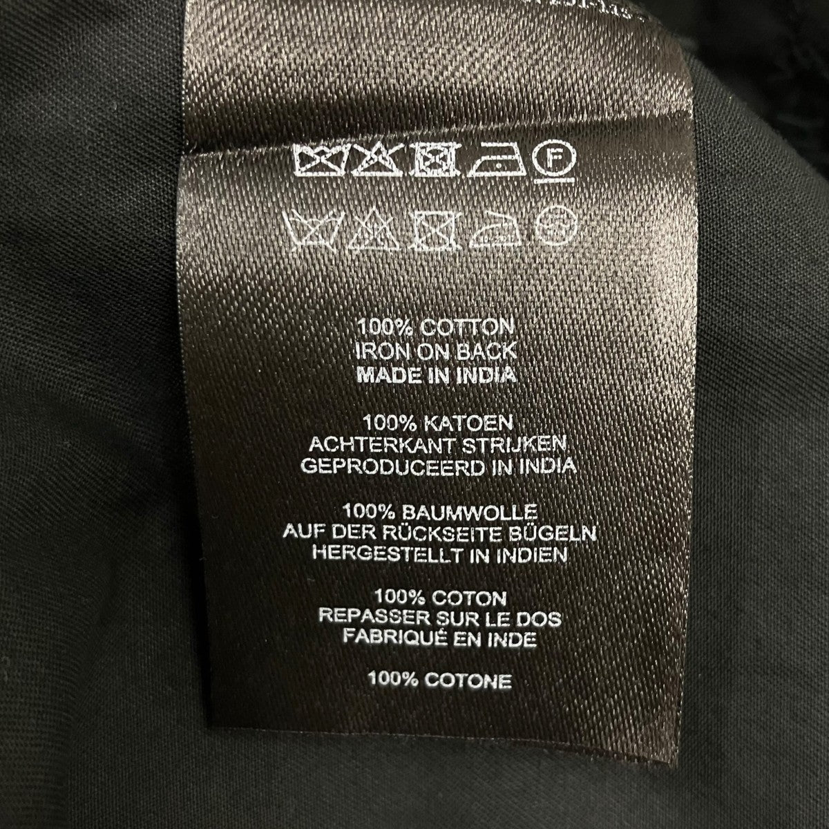 DRIES VAN NOTEN 25SS VOAZ SHORT EMB 1147 M．W．AJACKET 刺繍ハーフジップジャケット 古着・中古-8枚目のアイテム画像
