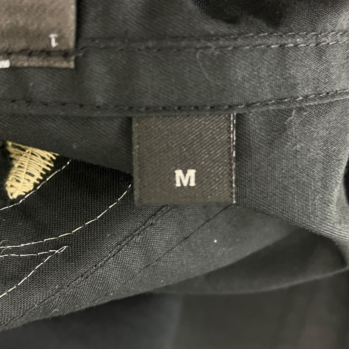 DRIES VAN NOTEN 25SS VOAZ SHORT EMB 1147 M．W．AJACKET 刺繍ハーフジップジャケット 古着・中古-9枚目のアイテム画像