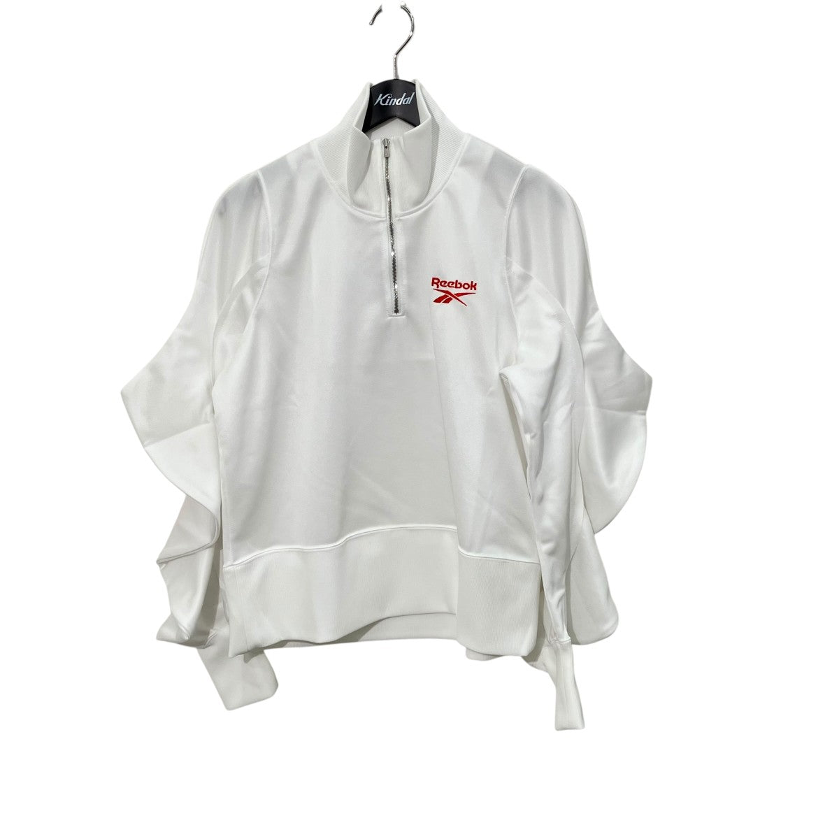 half zip deformed sweat shirtハーフジップスウェットGRNTT001