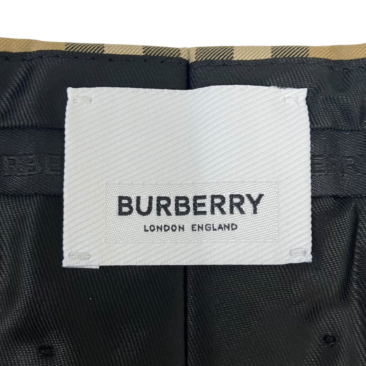 BURBERRY(バーバリー) ノヴァチェックパンツドッキングスラックス